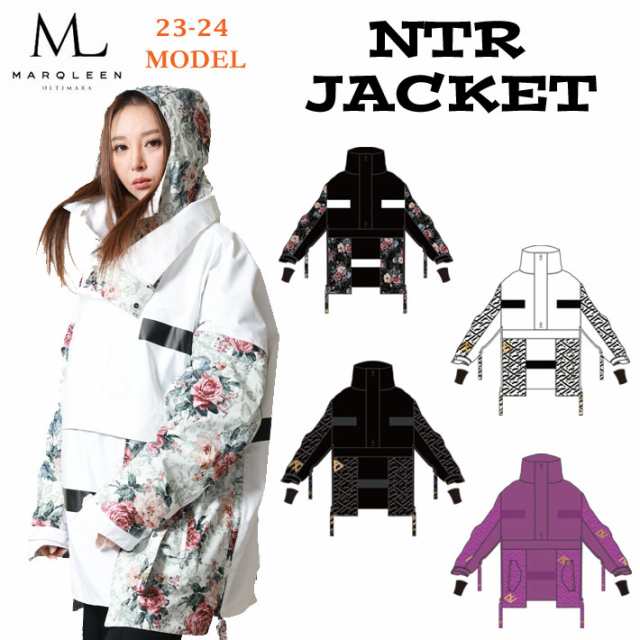 [即出荷] 23-24 MARQLEEN NTR JACKET MQ04005 マークリーン スノーボードウェア エヌティーアール ジャケット ユニセックス[005／705／