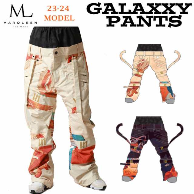 23-24 MARQLEEN GALAXXY PANTS MQ04500 マークリーン スノーボード ...