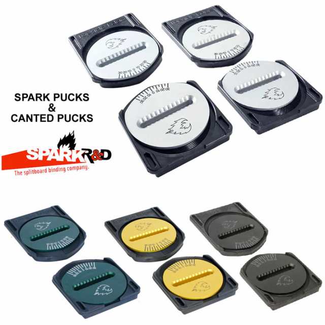 24-25 SPARK R＆D スパーク アールアンドディー SPARK PUCKS CANTED PUCKS スプリットボード用 INTERFACE インターフェイス インターフェ