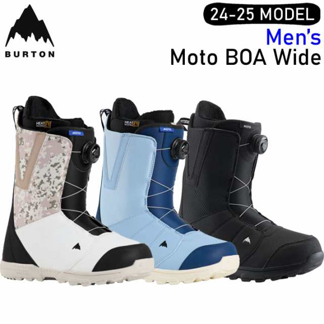 [予約] 24-25 バートン ブーツ BURTON メンズ Moto Boa Wide モト ボア ワイド スノーボード スノーブーツ スノボ 日本正規品 2024 2025