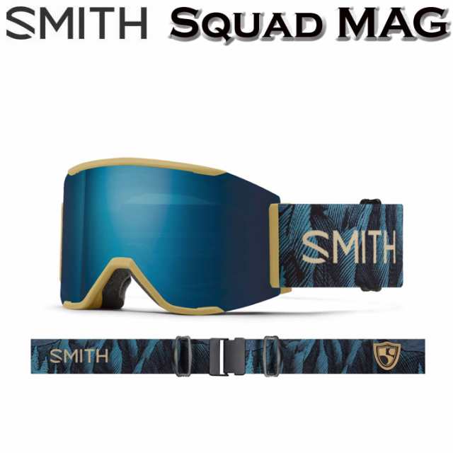 24-25 SMITH ゴーグル スミス Squad MAG スカッドマグ Smith x High Fives アジアンフィット スノーボード 2024 2025 日本正規品 [010275