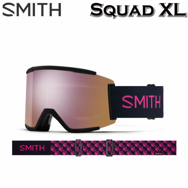 [早期予約] 24-25 SMITH ゴーグル スミス Squad XL スカッド エックスエル AC Scott Stevens アジアンフィット スノーボード 2024 2025