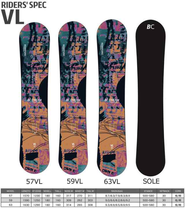 24-25 ビーシーストリーム BC Stream RIDER'S SPEC VL 157cm 159cm 163cm JOINT 青木玲  オールラウンド スノーボード スノボ 板 SNOW BOARDS 2024 2025の通販はau PAY マーケット - フォローズsurf&snow  | au PAY マーケット－通販サイト