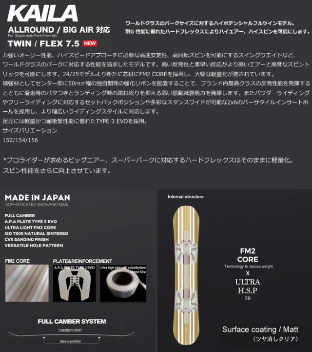 24-25 NOVEMBER KAILA 152 KAILA 23-24 | NOVEMBER SNOWMATERIAL