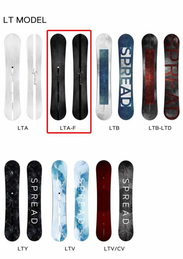 24-25 SPREAD LTA-F スプレッド スノーボード SNOWBOARD エルティーエーエフ 145cm 148cm 151cm 153cm  156cm 尾川慎二 プロデュース グラトリ 板 2024 2025 日本正規品の通販はau PAY マーケット - フォローズsurf&snow |  au PAY マーケット－通販サイト