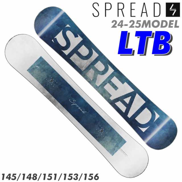 予約商品] 24-25 spread ltb スプレッド スノーボード snowboard エルティービー 145cm 148cm 151cm  153cm 156cm 尾川慎二 プロデュース ボード