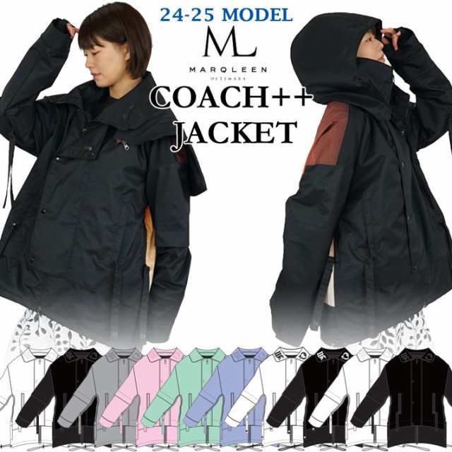 [予約] 24-25 MARQLEEN COACH++ JACKET MQ05003 マークリーン スノーボードウェア コーチ ジャケット ユニセックス [000／990／900／700