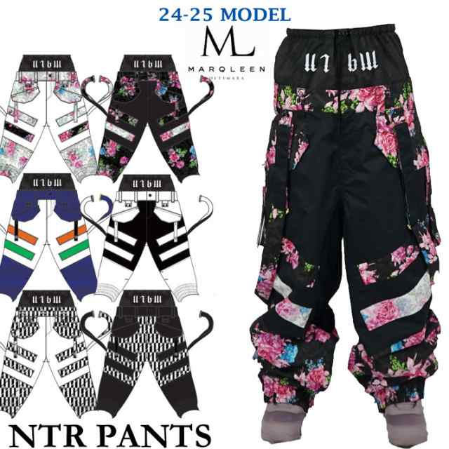 [予約] 24-25 MARQLEEN NTR PANTS MQ05505 マークリーン スノーボードウェア エヌティーアール パンツ ユニセックス [005／995／000／990