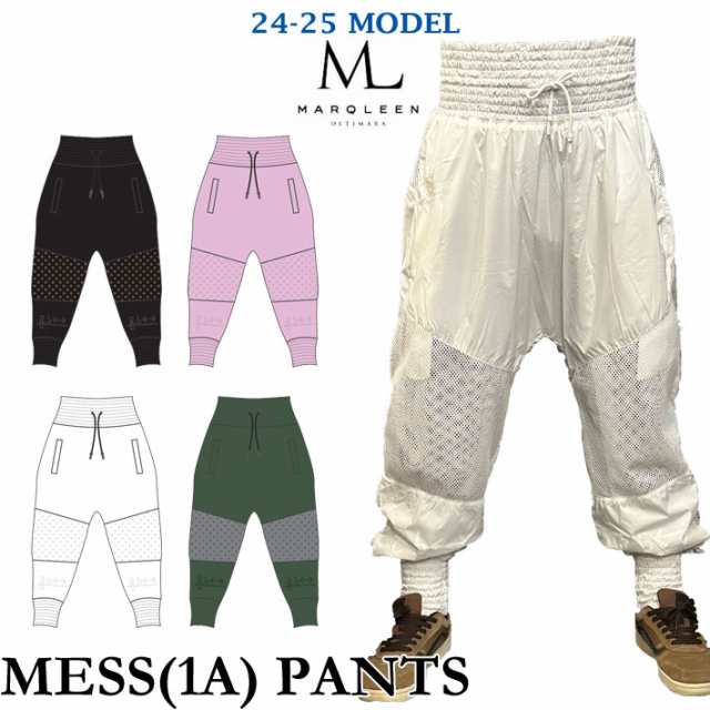 [予約] 24-25 MARQLEEN MESS(1A) PANTS MQ05508 マークリーン スノーボードウェア メス ワンエー パンツ ユニセックス [004／724／864／9