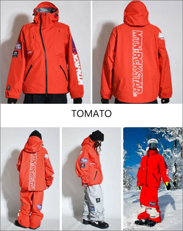 マウンテンロックスター TOMATO ジャケットのみ マウンテンロックスター TOMATO ジャケットのみ