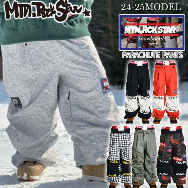 [予約] 24-25 マウンテンロックスター ウェア Mtn. Rock Star [PARACHUTE PANTS] パラシュートパンツ MOUNTAIN ROCK STAR マンロク ウエ