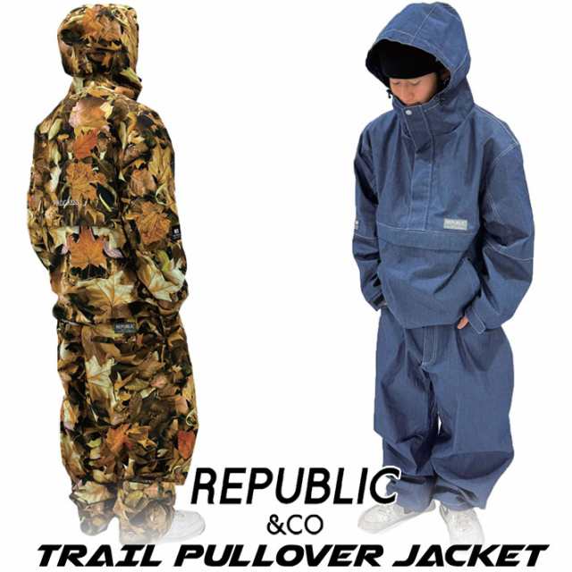 [入荷済み] 24-25 REPUBLIC &CO リパブリック ウェア ジャケット TRAIL PULLOVER JACKET トレイルプルオーバージャケット メンズ レディ