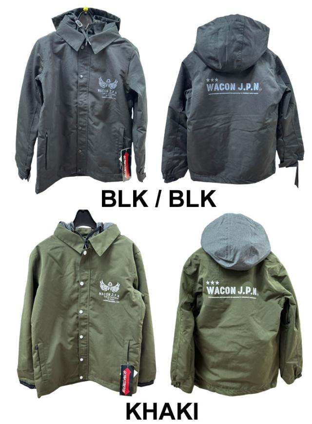 25-26 WACON ウェア ジャケット ワコン スノーボード ウェア メンズ COACHER JACKET コーチャー ジャケット 2025 2026 日本正規品_12