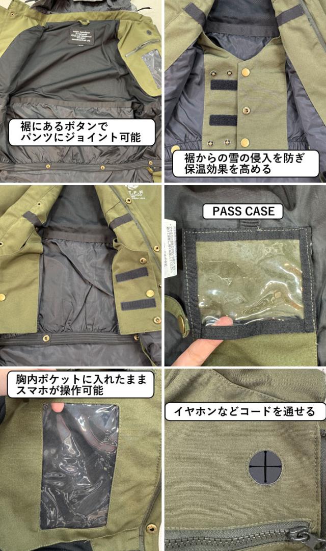 25-26 WACON ウェア ジャケット ワコン スノーボード ウェア メンズ COACHER JACKET コーチャー ジャケット 2025 2026 日本正規品_16