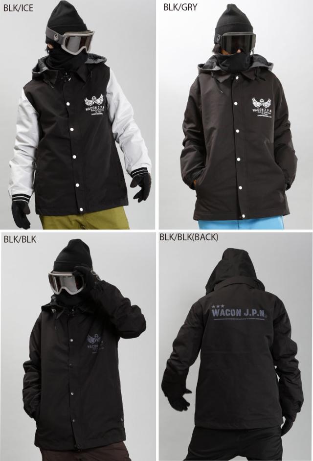 25-26 WACON ウェア ジャケット ワコン スノーボード ウェア メンズ COACHER JACKET コーチャー ジャケット 2025 2026 日本正規品_1