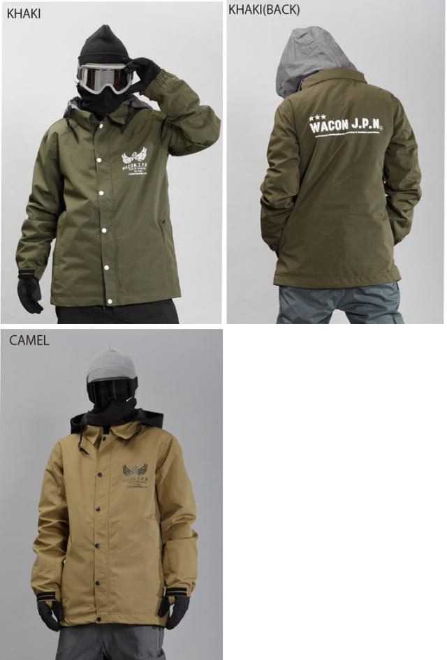 25-26 WACON ウェア ジャケット ワコン スノーボード ウェア メンズ COACHER JACKET コーチャー ジャケット 2025 2026 日本正規品_2