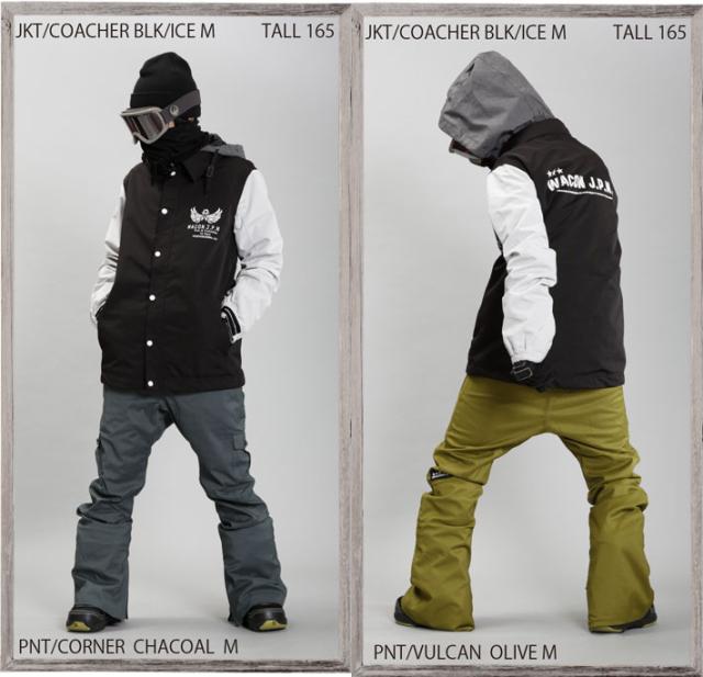 25-26 WACON ウェア ジャケット ワコン スノーボード ウェア メンズ COACHER JACKET コーチャー ジャケット 2025 2026 日本正規品_4
