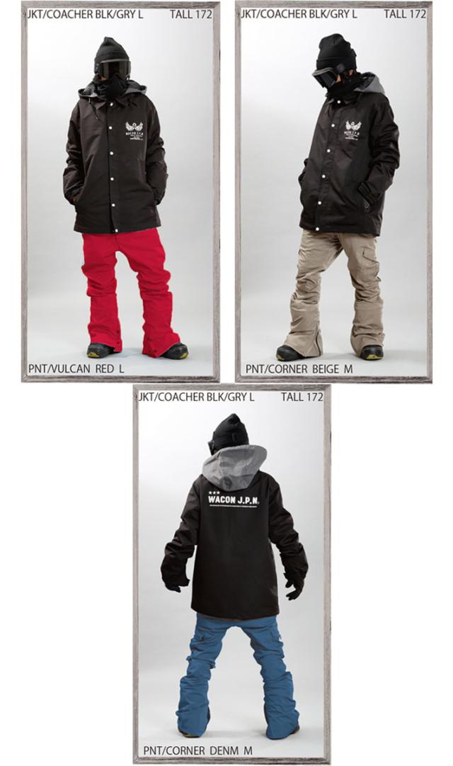 25-26 WACON ウェア ジャケット ワコン スノーボード ウェア メンズ COACHER JACKET コーチャー ジャケット 2025 2026 日本正規品_5