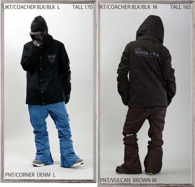 25-26 WACON ウェア ジャケット ワコン スノーボード ウェア メンズ COACHER JACKET コーチャー ジャケット 2025 2026 日本正規品_6