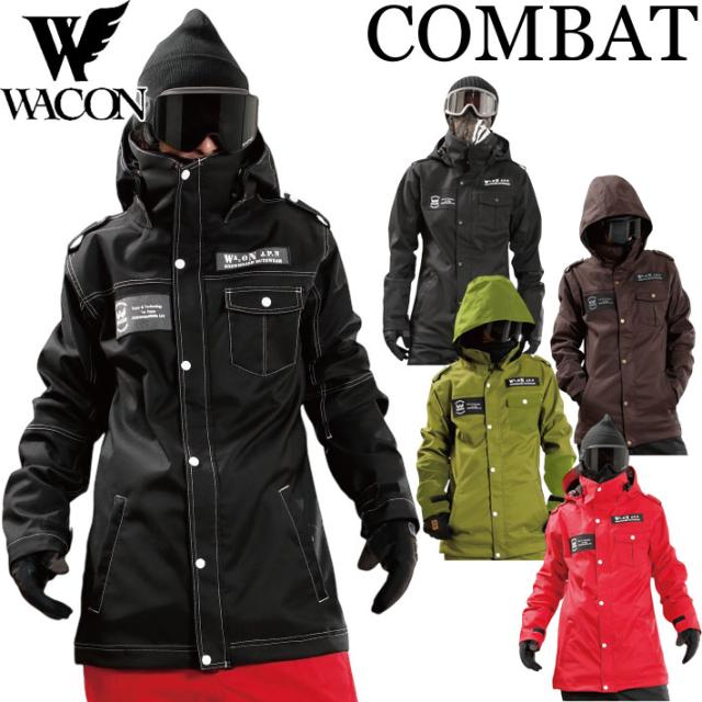 25-26 WACON ウェア ジャケット ワコン スノーボード ウェア メンズ COMBAT JACKET コンバット ジャケット 2025 2026 日本正規品