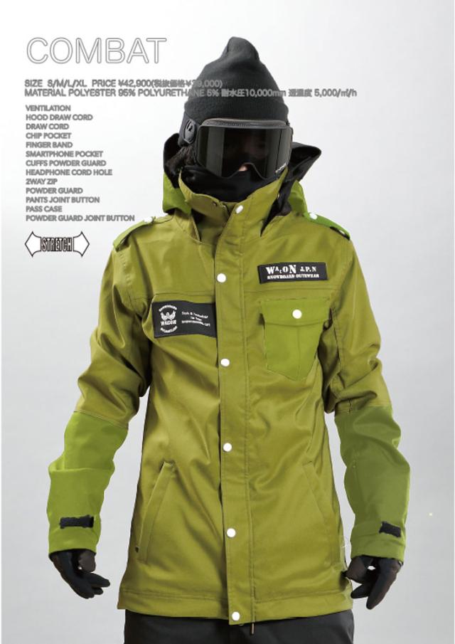25-26 WACON ウェア ジャケット ワコン スノーボード ウェア メンズ COMBAT JACKET コンバット ジャケット 2025 2026 日本正規品_9