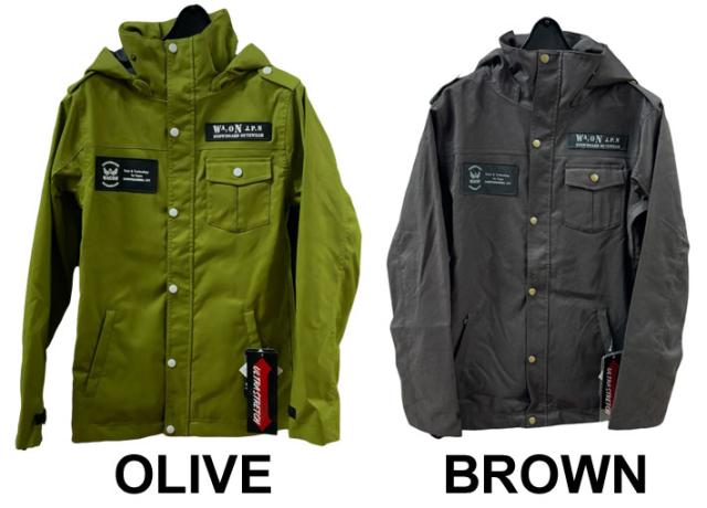 25-26 WACON ウェア ジャケット ワコン スノーボード ウェア メンズ COMBAT JACKET コンバット ジャケット 2025 2026 日本正規品_11