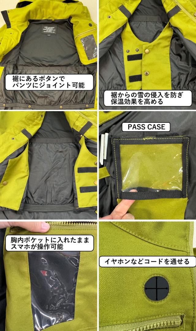 25-26 WACON ウェア ジャケット ワコン スノーボード ウェア メンズ COMBAT JACKET コンバット ジャケット 2025 2026 日本正規品_14