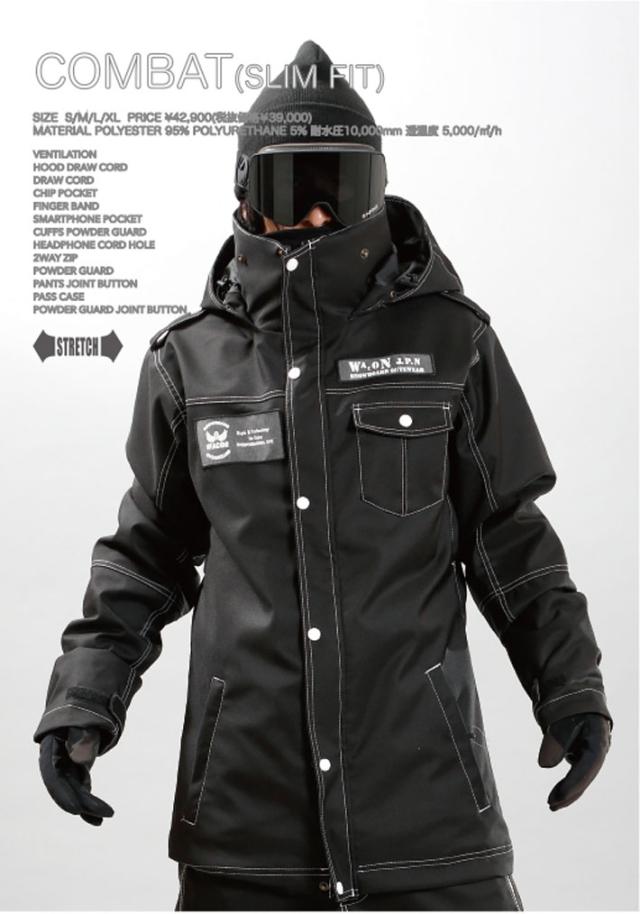 25-26 WACON ウェア ジャケット ワコン スノーボード ウェア メンズ COMBAT JACKET コンバット ジャケット 2025 2026 日本正規品_8