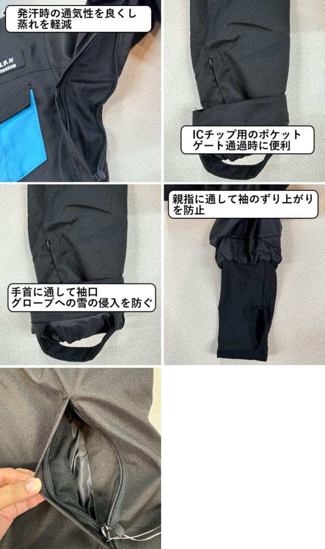 25-26 WACON ウェア ジャケット ワコン スノーボード ウェア メンズ RANGER JACKET レンジャー ジャケット 2025 2026 日本正規品_9
