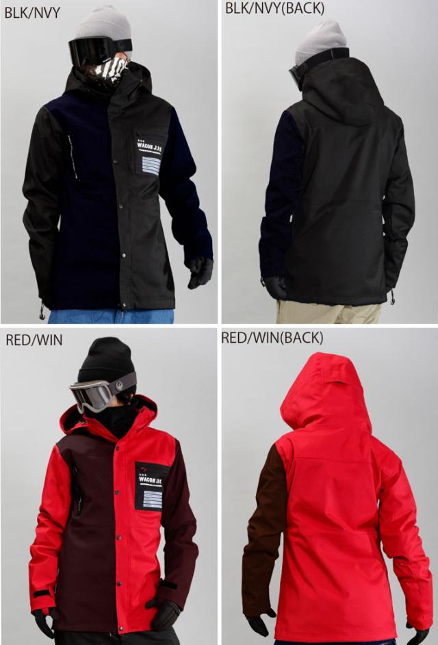25-26 WACON ウェア ジャケット ワコン スノーボード ウェア メンズ TRICKY JACKET トリッキー ジャケット 2025 2026 日本正規品_1