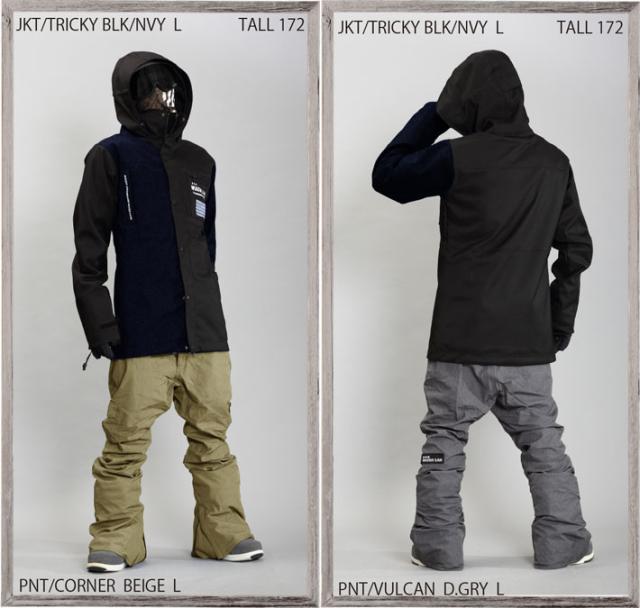 25-26 WACON ウェア ジャケット ワコン スノーボード ウェア メンズ TRICKY JACKET トリッキー ジャケット 2025 2026 日本正規品_2