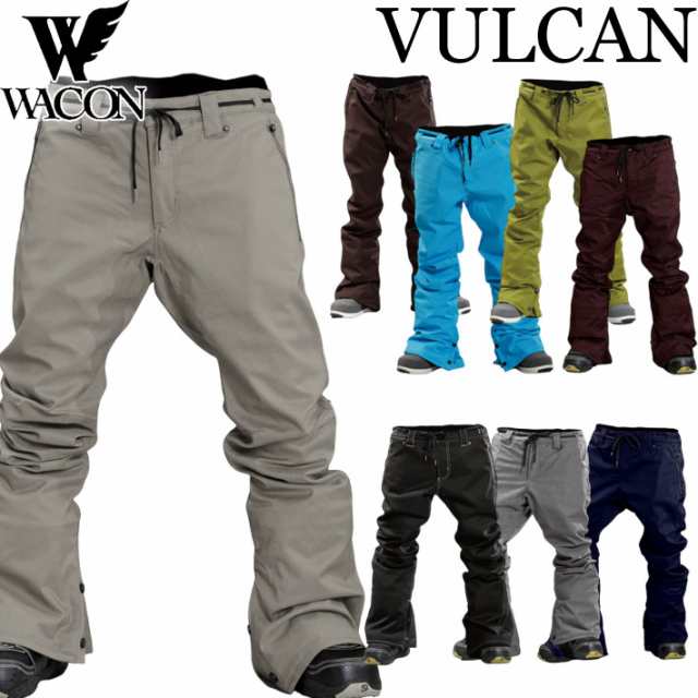 [予約] 24-25 WACON ウェア パンツ ワコン スノーボード ウェア メンズ VULCAN PANTS ヴァルカン パンツ 2024 2025 日本正規品