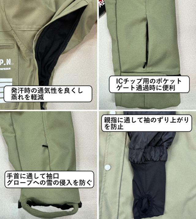 25-26 WACON ウェア ジャケット ワコン スノーボード ウェア メンズ ZERO JACKET ゼロ ジャケット 2025 2026 日本正規品_11