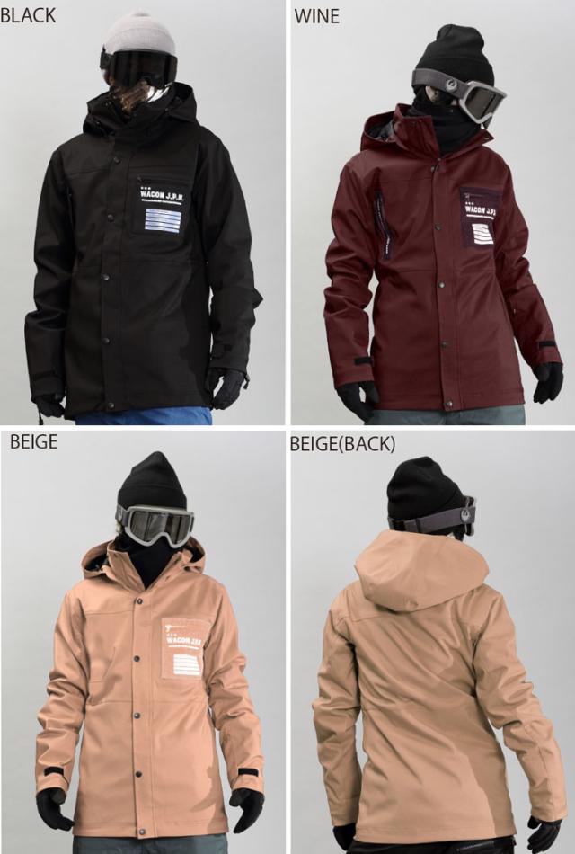25-26 WACON ウェア ジャケット ワコン スノーボード ウェア メンズ ZERO JACKET ゼロ ジャケット 2025 2026 日本正規品_1