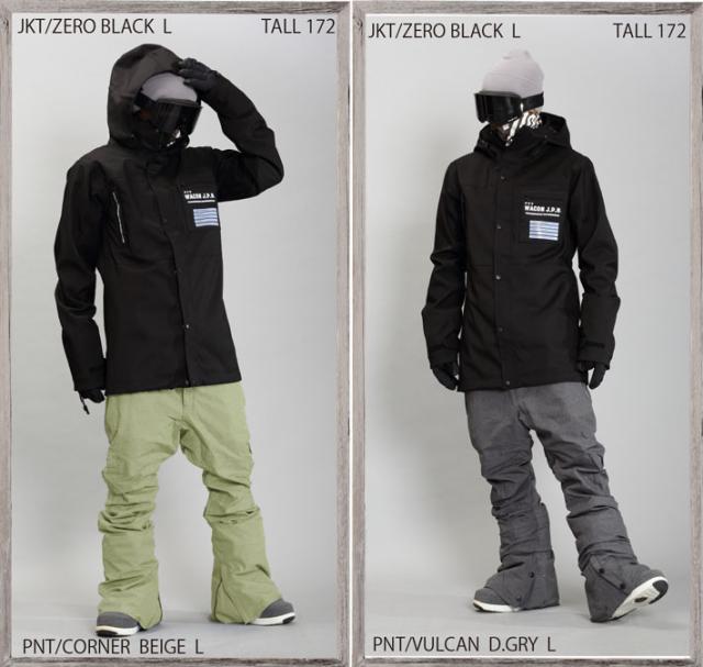 25-26 WACON ウェア ジャケット ワコン スノーボード ウェア メンズ ZERO JACKET ゼロ ジャケット 2025 2026 日本正規品_2