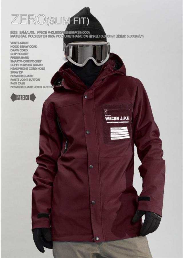 25-26 WACON ウェア ジャケット ワコン スノーボード ウェア メンズ ZERO JACKET ゼロ ジャケット 2025 2026 日本正規品_8