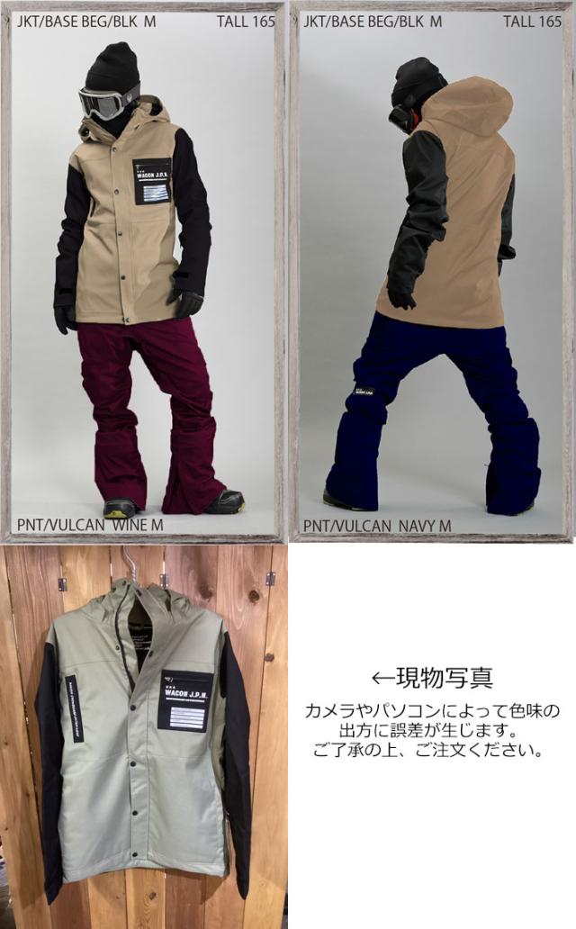 25-26 WACON ウェア ジャケット ワコン スノーボード ウェア メンズ BASE JACKET ベース ジャケット 2025 2026 日本正規品_1