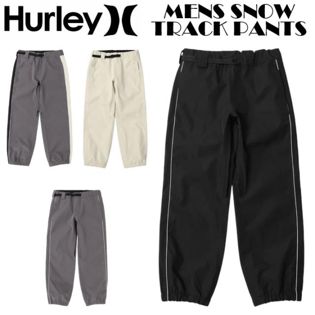 [在庫限り] 24-25 Hurley ウェア パンツ ハーレー スノーボード ウェア メンズ [MSPT242005] MENS  TRACK PANTS スノー トラック パンツ 2024 2025 日本正規品
