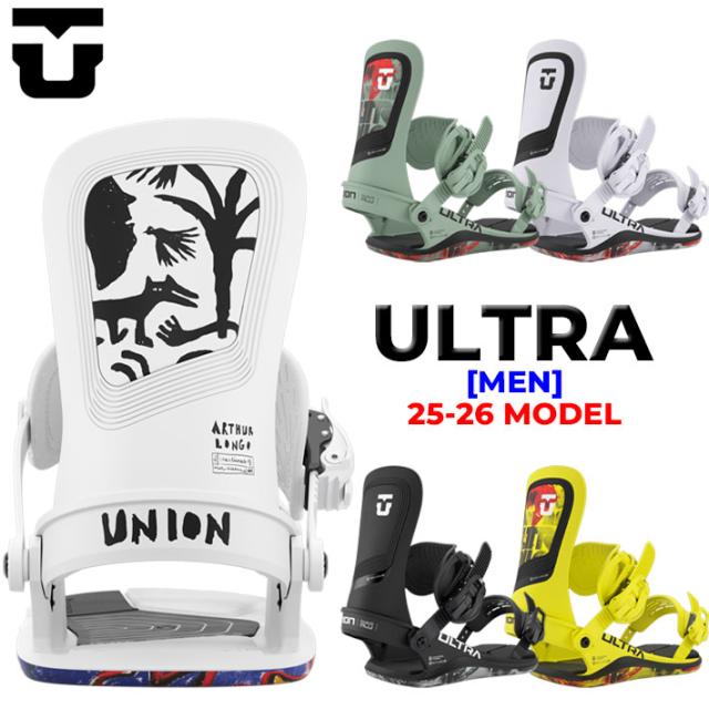 25-26 UNION ビンディング ULTRA [MEN] ユニオン ウルトラ BINDING スノーボード バインディング 2025 2026 日本正規品