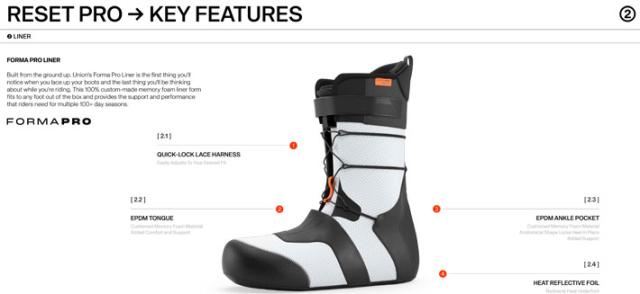 NEW 数量限定 25-26 UNION ブーツ RESET PRO ユニオン リセットプロ BOOTS スノーボード 2025 2026 日本正規品_12