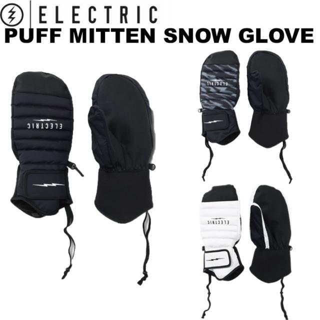 25-26 ELECTRIC エレクトリック グローブ PUFF MITTEN  GLOVE ミトングローブ 手袋 防寒 スノーボード アウトドア 釣り 日本正規品