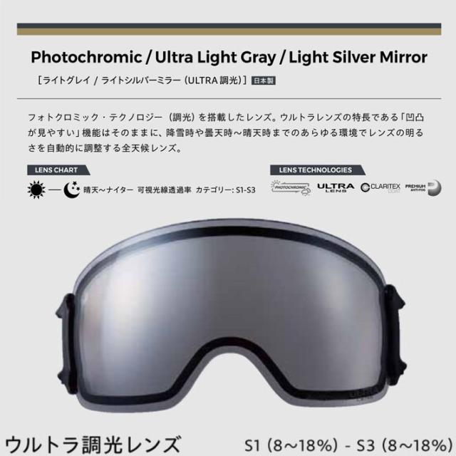 予約] 25-26 ゴーグル ダイス DICE BANK バンク BK54570 調光