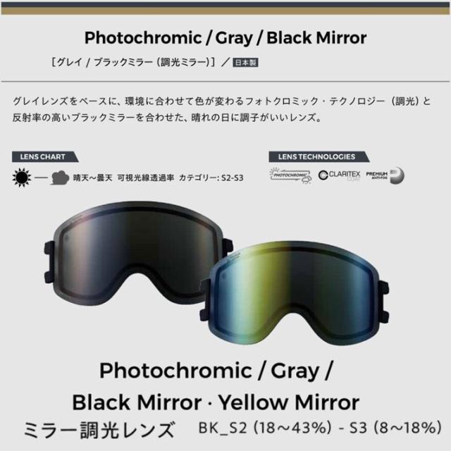 DICEミラーレンズ ゴーグル 20%OFF】DICE GOGGLE BANK [フレーム]W