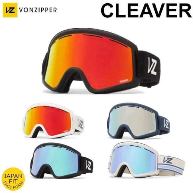 25-26 VONZIPPER ゴーグル ボンジッパー CLEAVER クリーバー BF21M-704 ジャパンフィット スノーボード 2025 2026 日本正規品