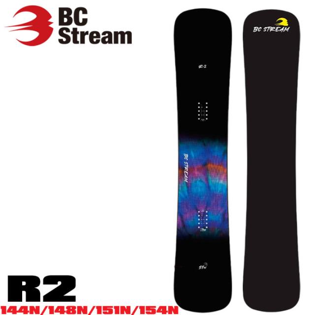 BC STREAM スノーボードR2 144cm 予約商品] 25-26 BC Stream スノーボード ビーシーストリーム R-2 R2