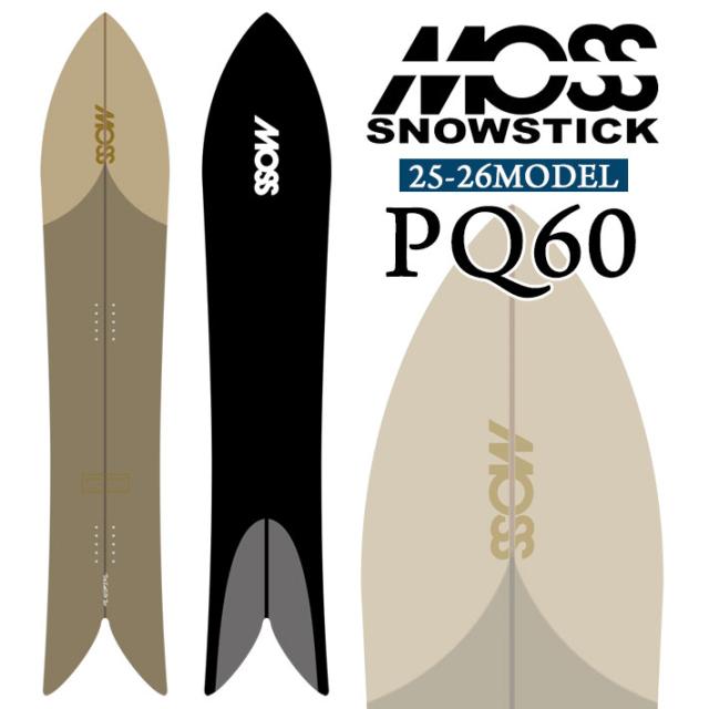 moss モス Q60 パウダーボード 21-22モデル モス スノーボード Q60