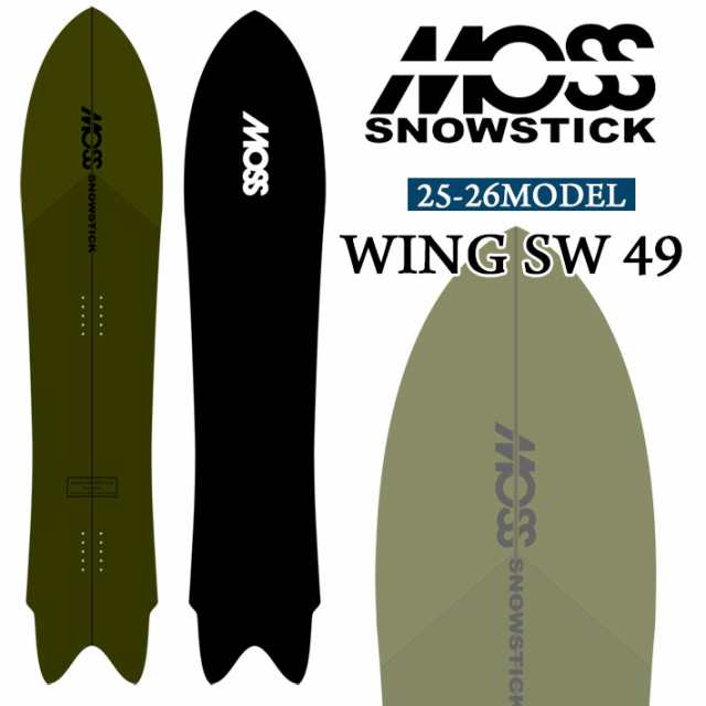 genten 予約 25-26 MOSS SNOWSTICK パウダーボード U4 EX モス