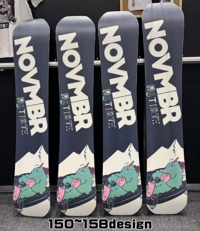 NOVEMBER ARTISTE スノーボード 150 NOVEMBER ARTIST ノベンバー