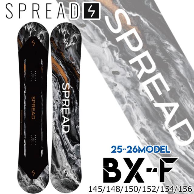 予約商品] 25-26 SPREAD スノーボード グラトリ BX-F SNOWBOARD