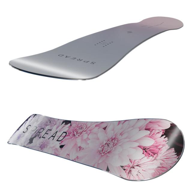 最新　24/25 SPREAD LTV 139cm グラトリ　キャンバー